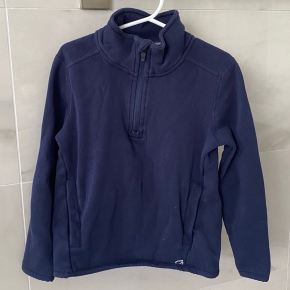 2/$16 Blue GapFit Joggers and Half Zip Pullover (Kids XS-S) - Picture 2 of 7
